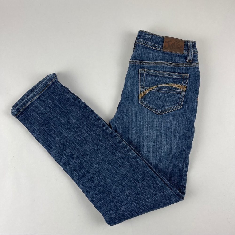 Justice Jeans Girls Size 12 R Simply Low Blue Denim
